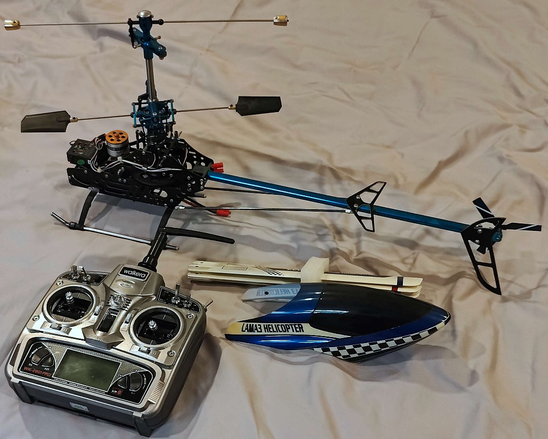 Walkera Lama 3 with spares accessories