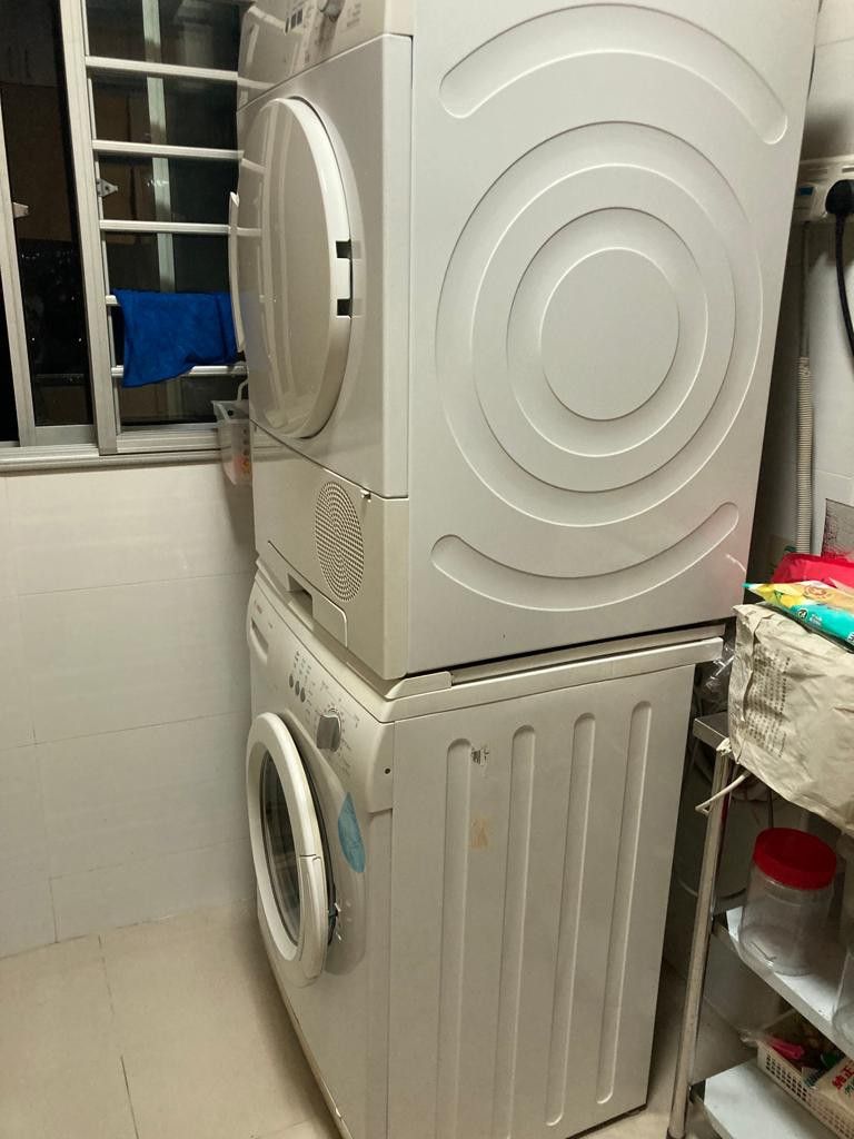 Used stackable shop washer dryer $500