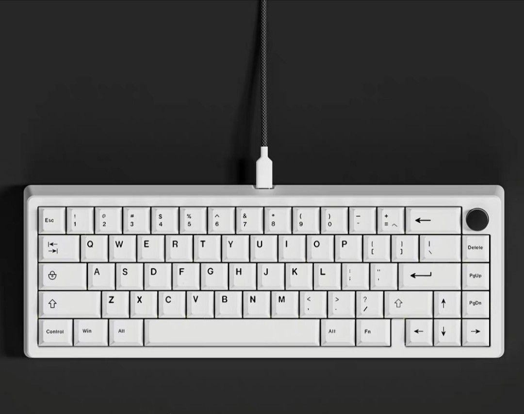 White Keycaps, Computers & Tech, Parts & Accessories, Computer Keyboard