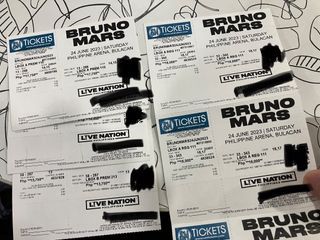 [WTS/LFB] Discount: Bruno Mars Concert 6/24 Day 1 Philippine Arena Trade in venue