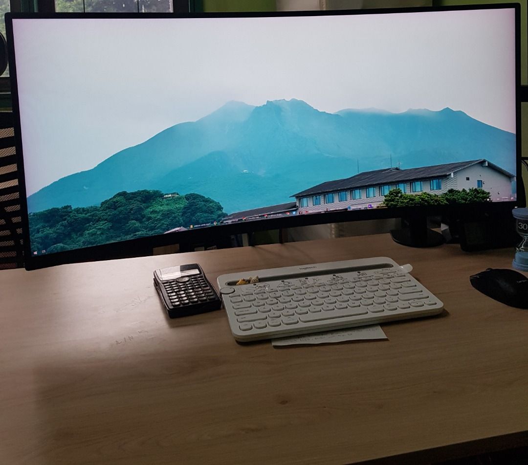 Xiaomi Mi Curved 34 inch Ultrawide 2k WQHD, Computers & Tech, Parts ...