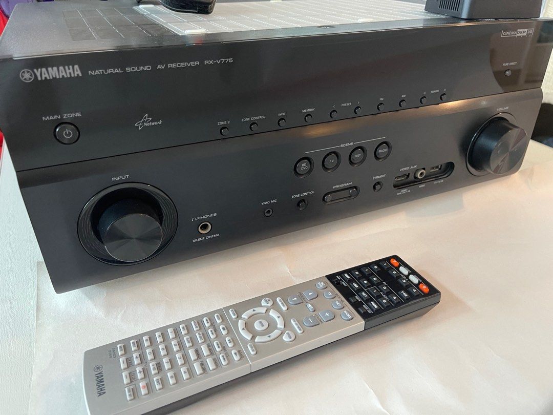 Yamaha AV Receiver RXV775, 家庭電器, 電視 & 其他娛樂, 娛樂系統及智能家居產品 Carousell