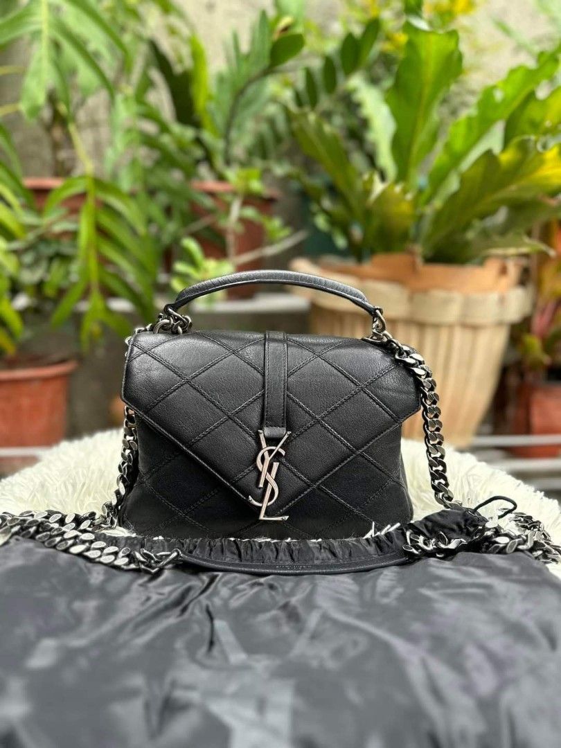 Ysl diamond bag hot sale