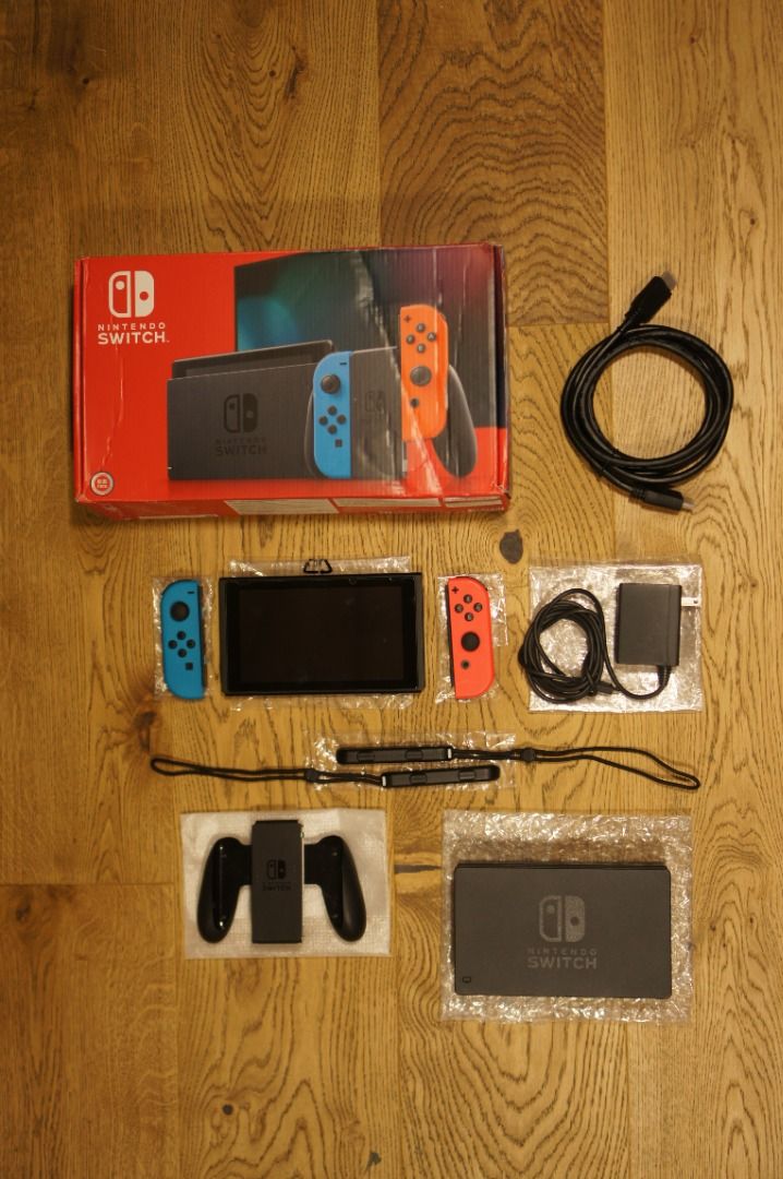 Nintendo switch console with improved battery hot sale