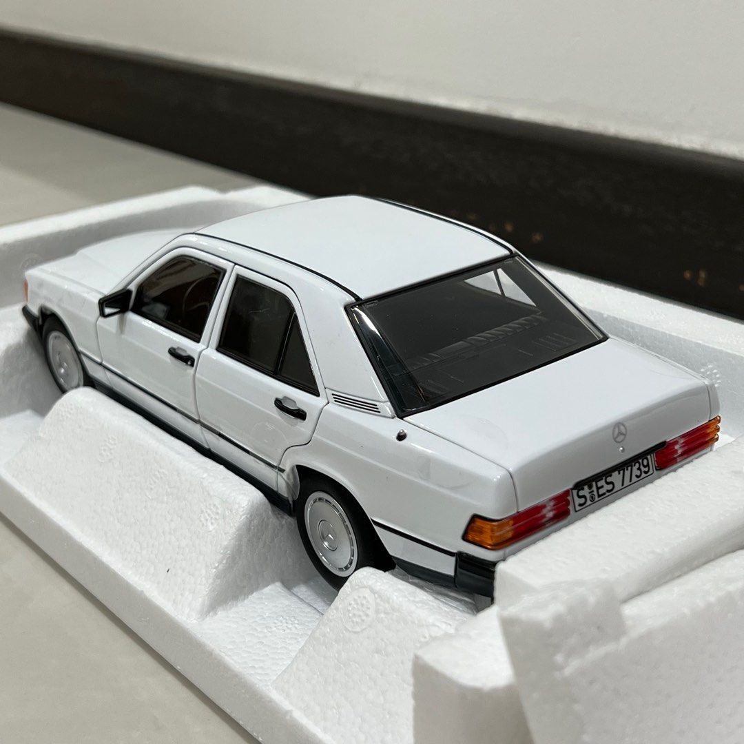 1:18 Norev Mercedes Benz 190E (White), Hobbies & Toys, Toys ...