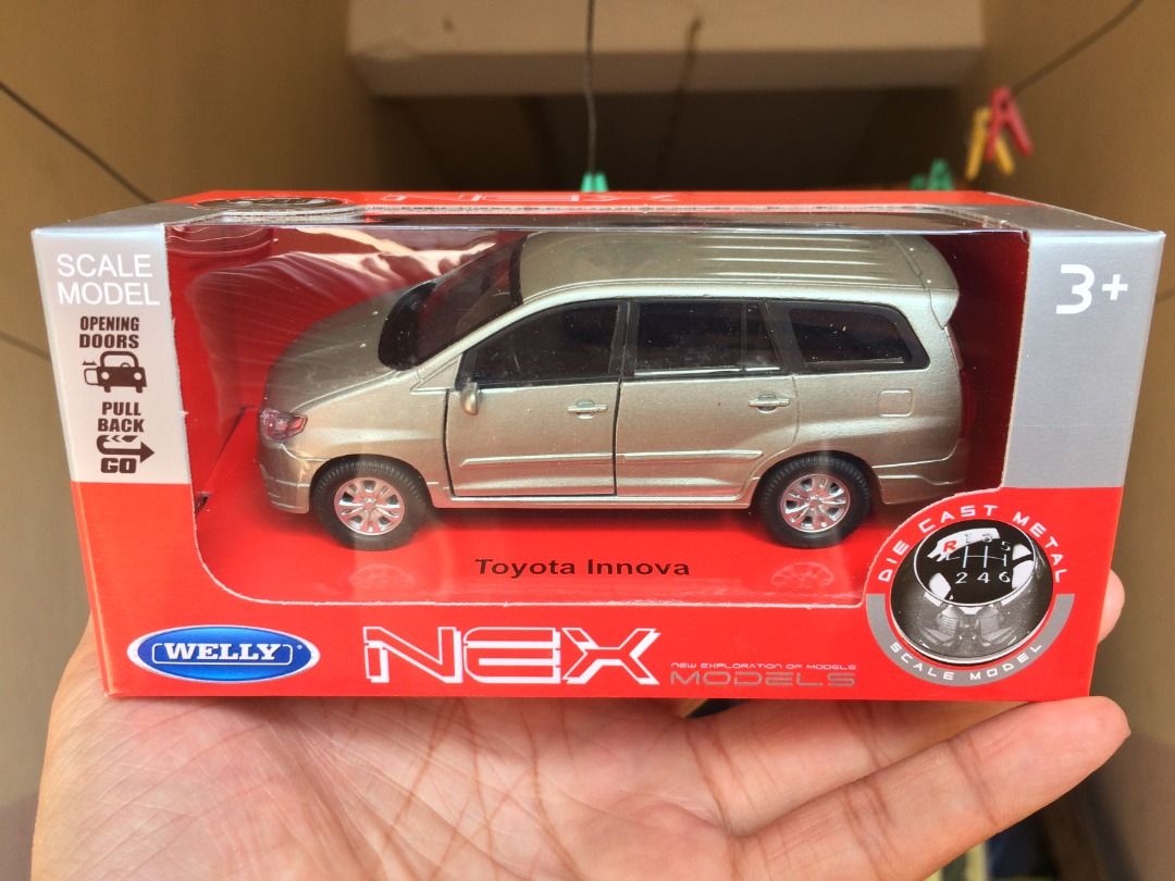 Per piece 1 39 Toyota Innova Die Cast Scale Toy Model Hobbies Toys Toys Games on Carousell
