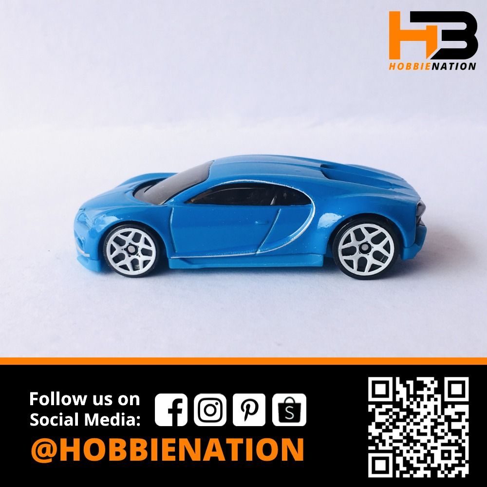 16 Bugatti Chiron Blue Five Packs Hot Wheels Hotwheels