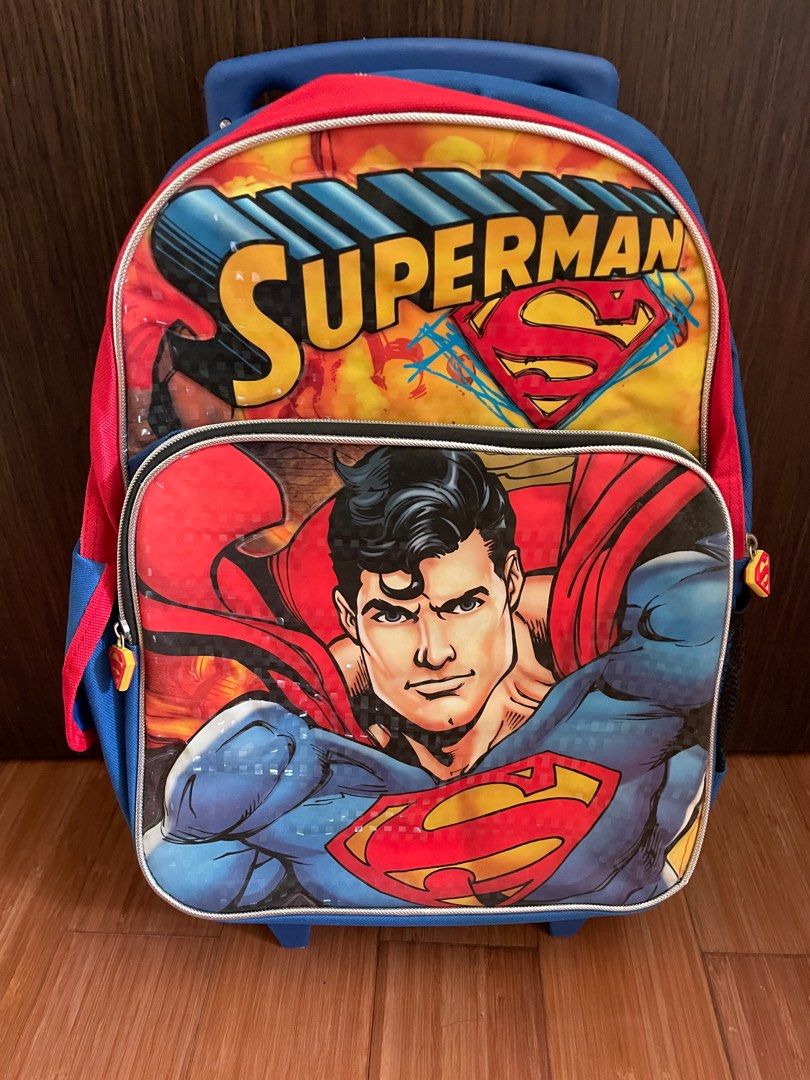 Superman school backpack hot sale