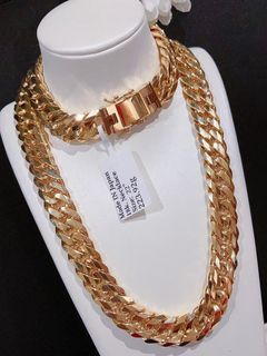 18K Japan Gold Necklace 22 inches