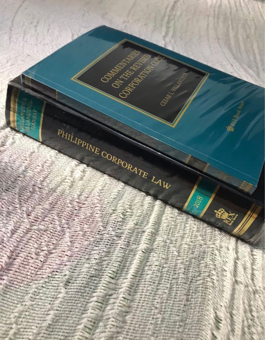 2018 Corporation Law by Villanueva, Hobbies & Toys, Books & Magazines