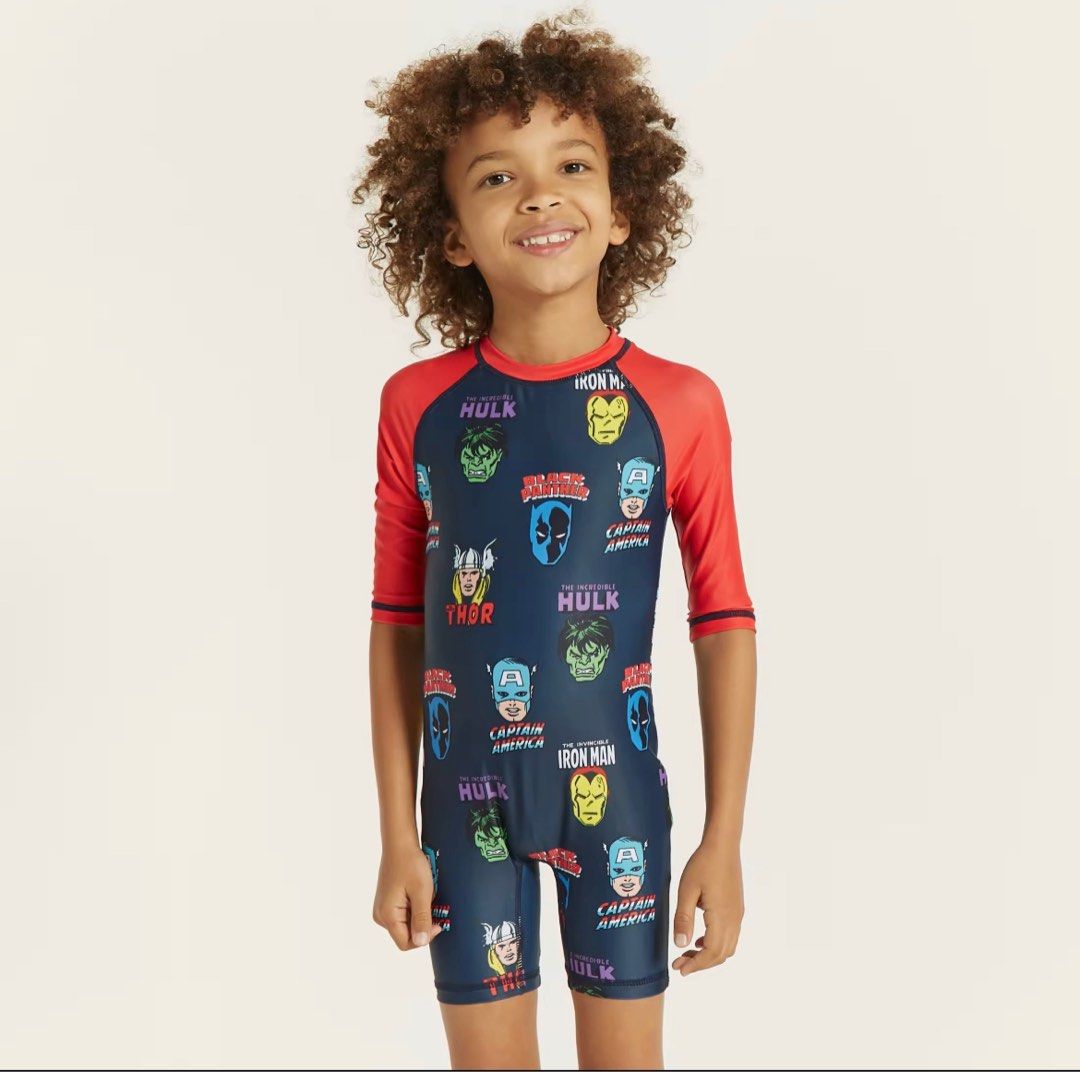 Marvel baby swimsuit clearance