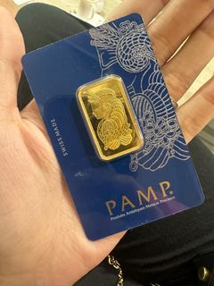 24k PAMP GOLD BAR SUISSE