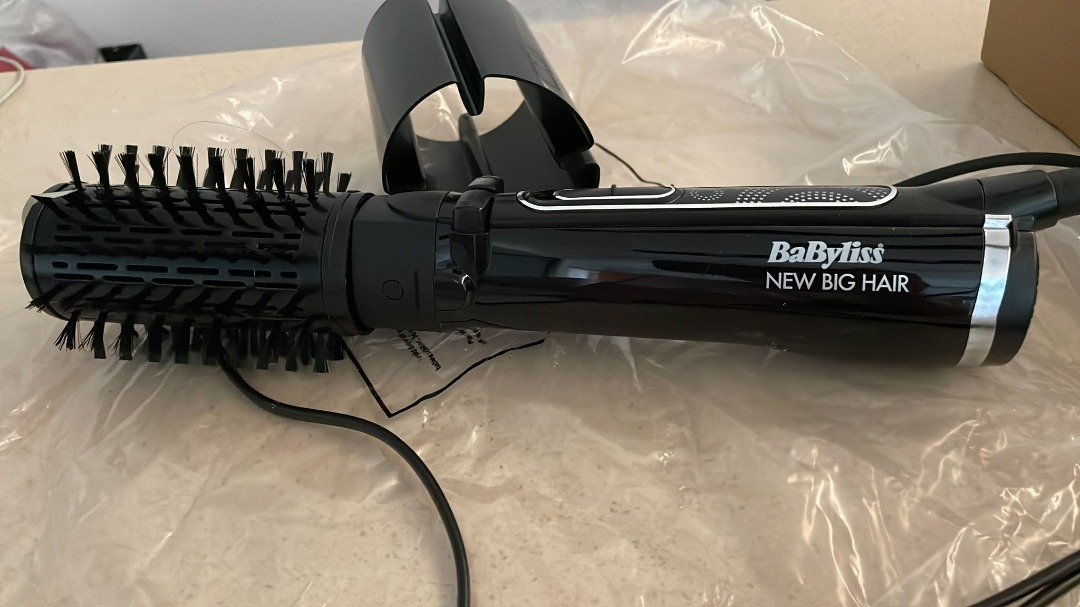 3539) Babyliss big hair rotating hot air brush, Beauty & Personal Care ...