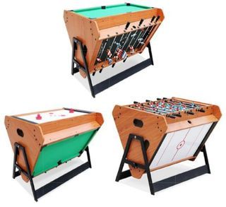 3 in 1 Rotating Multi game Table