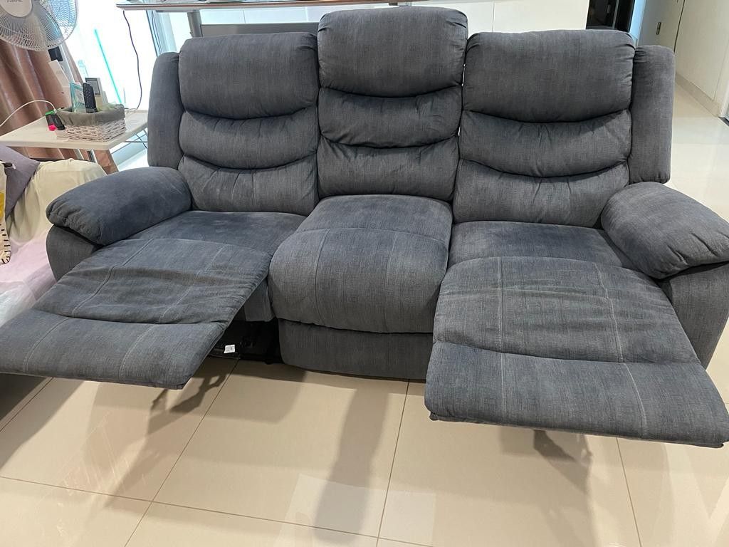 3 Seater Sofa Double Recliner