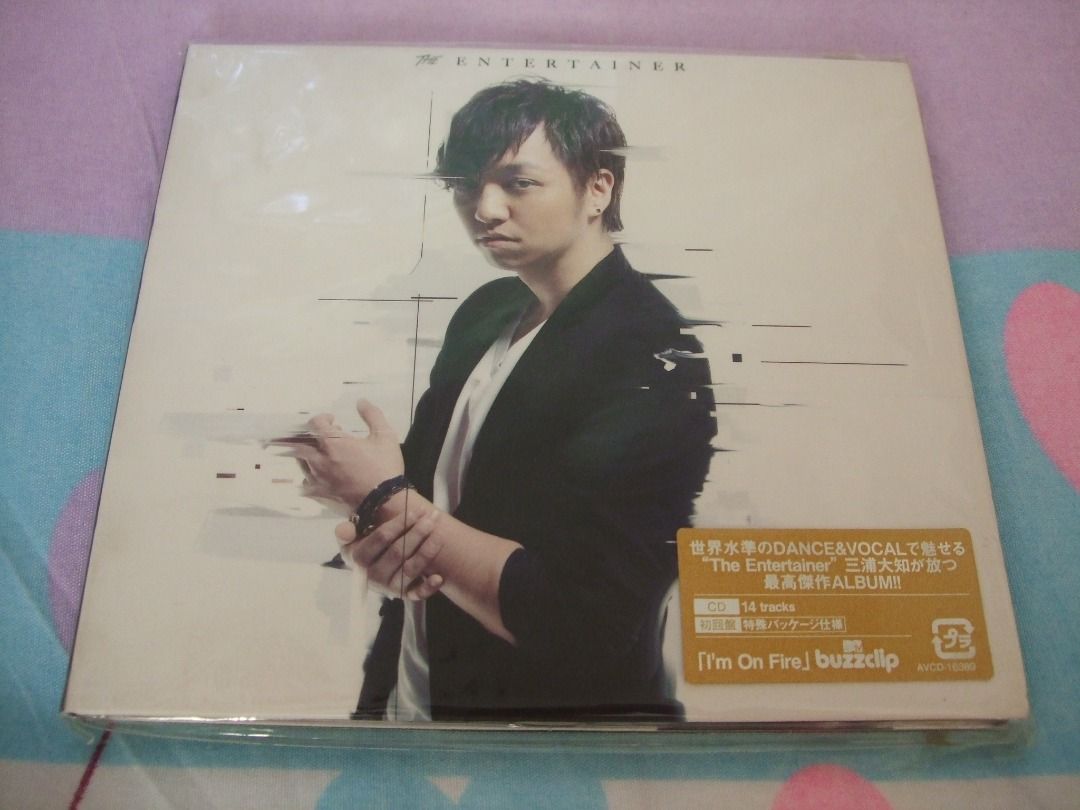 三浦大知- The Entertainer 初回盤(4th Album) 日本版CD, 興趣及遊戲
