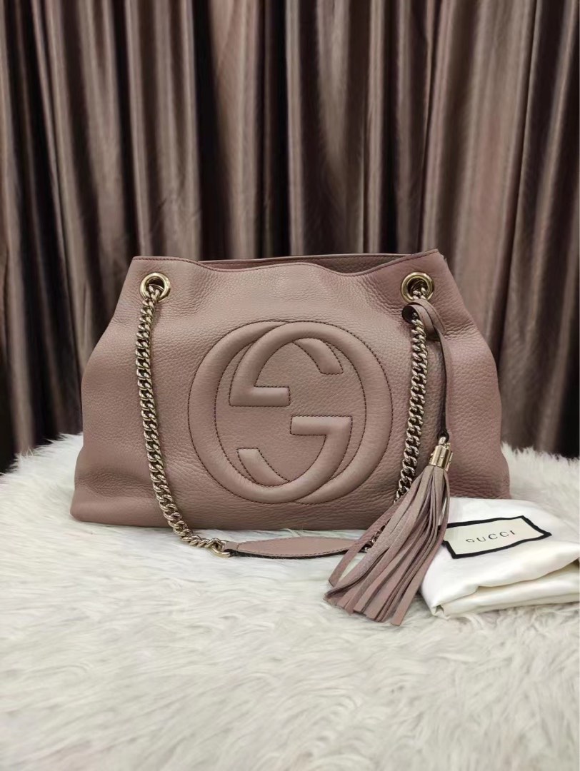 Authentic Gucci Soho Tote Luxury Bags Wallets on Carousell