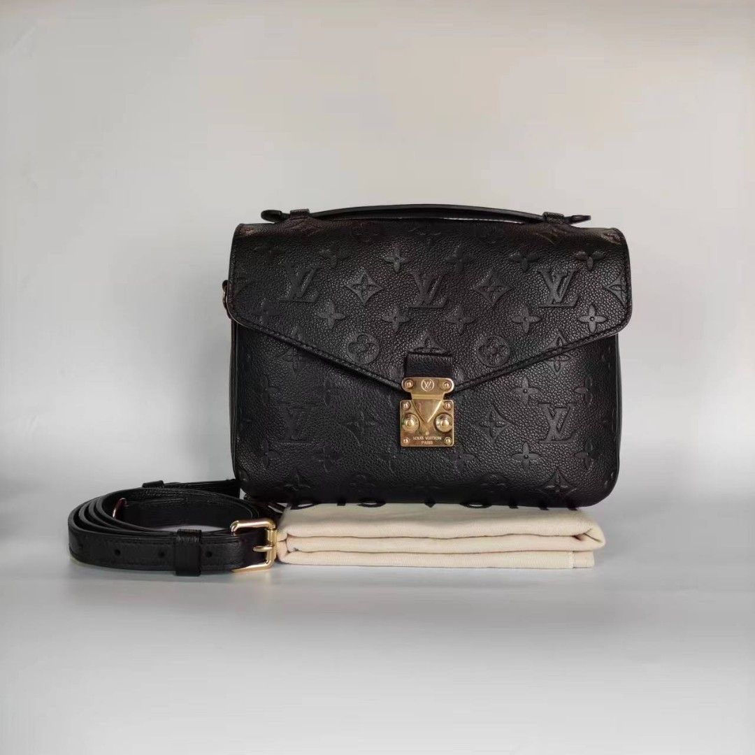 URGENT SALE!!! Authentic LV Pochette Metis Black Empreinte, Luxury, Bags &  Wallets on Carousell