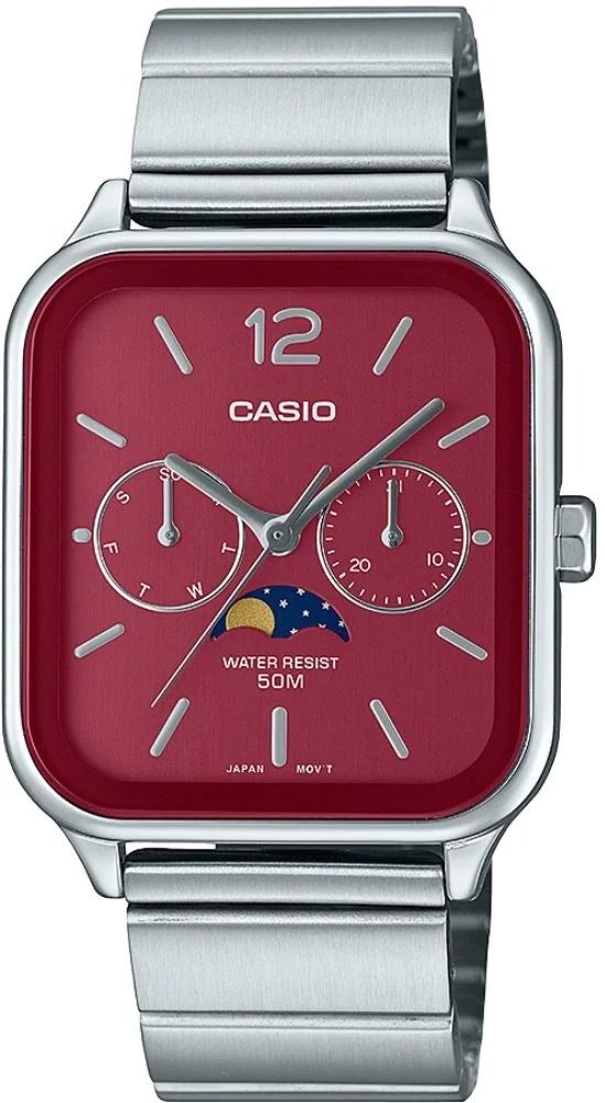 Casio Analog MTP-M305D-4A Moonphase Quartz Men's Watch