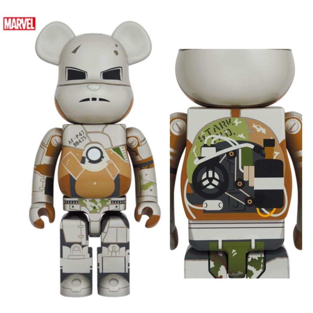 預訂Pre-Order) BE@RBRICK IRON MAN MARK Ⅰ 100% 400% 1000