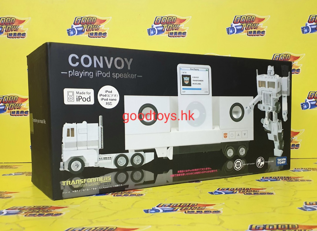 全新未開封TAKARA TOMY 變形金剛柯柏文TRANSFORMERS MUSIC LABEL