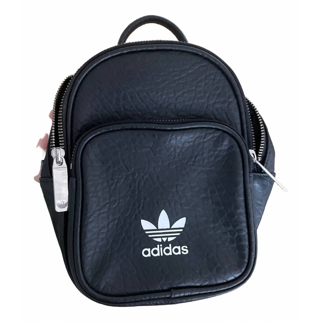 Adidas originals mini backpack sales in white faux leather