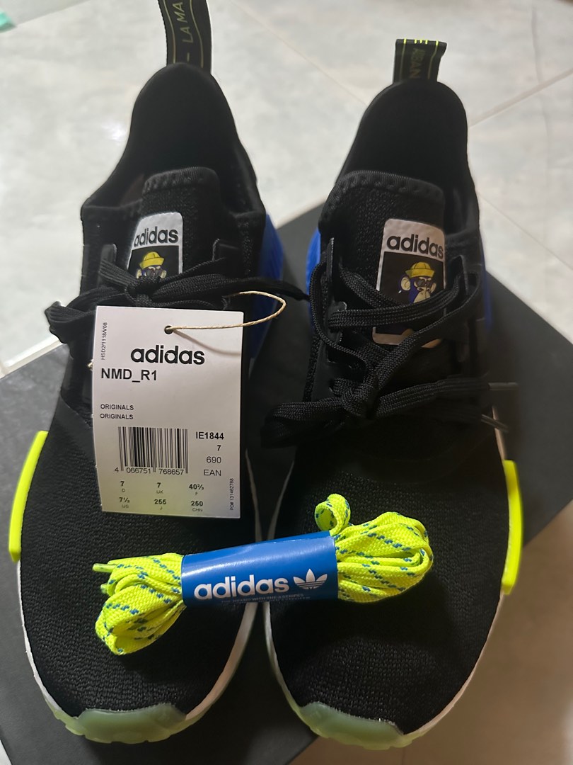 Adidas NMD R1 x Bored Ape Men s Fashion Footwear Sneakers on