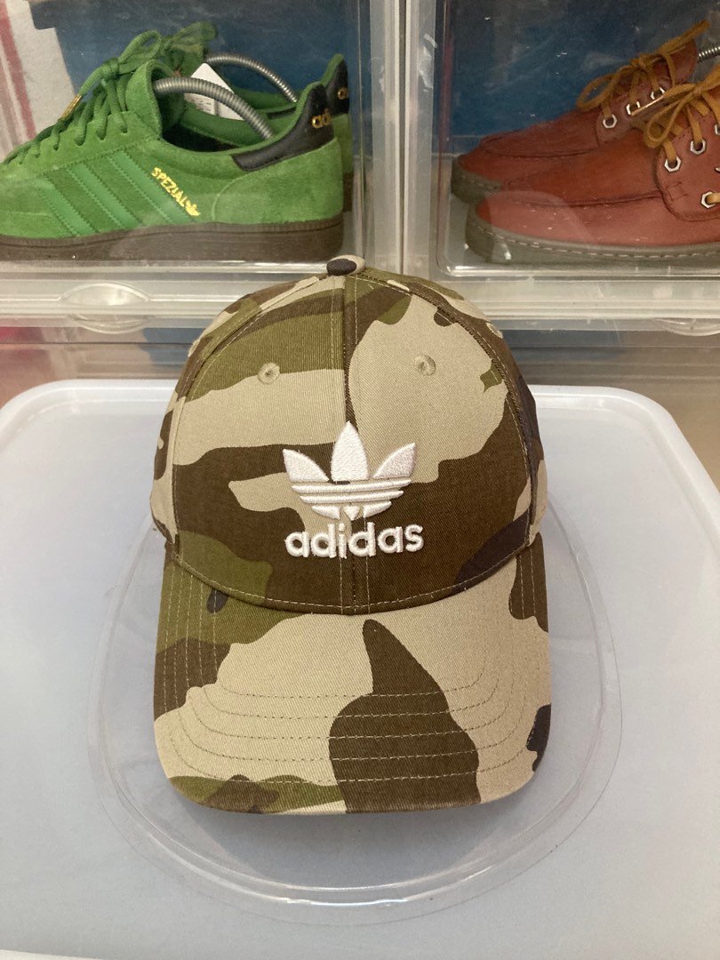 Adidas originals sale camo baseball cap