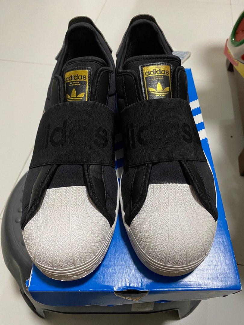 Tenis adidas slip on falso store e verdadeiro
