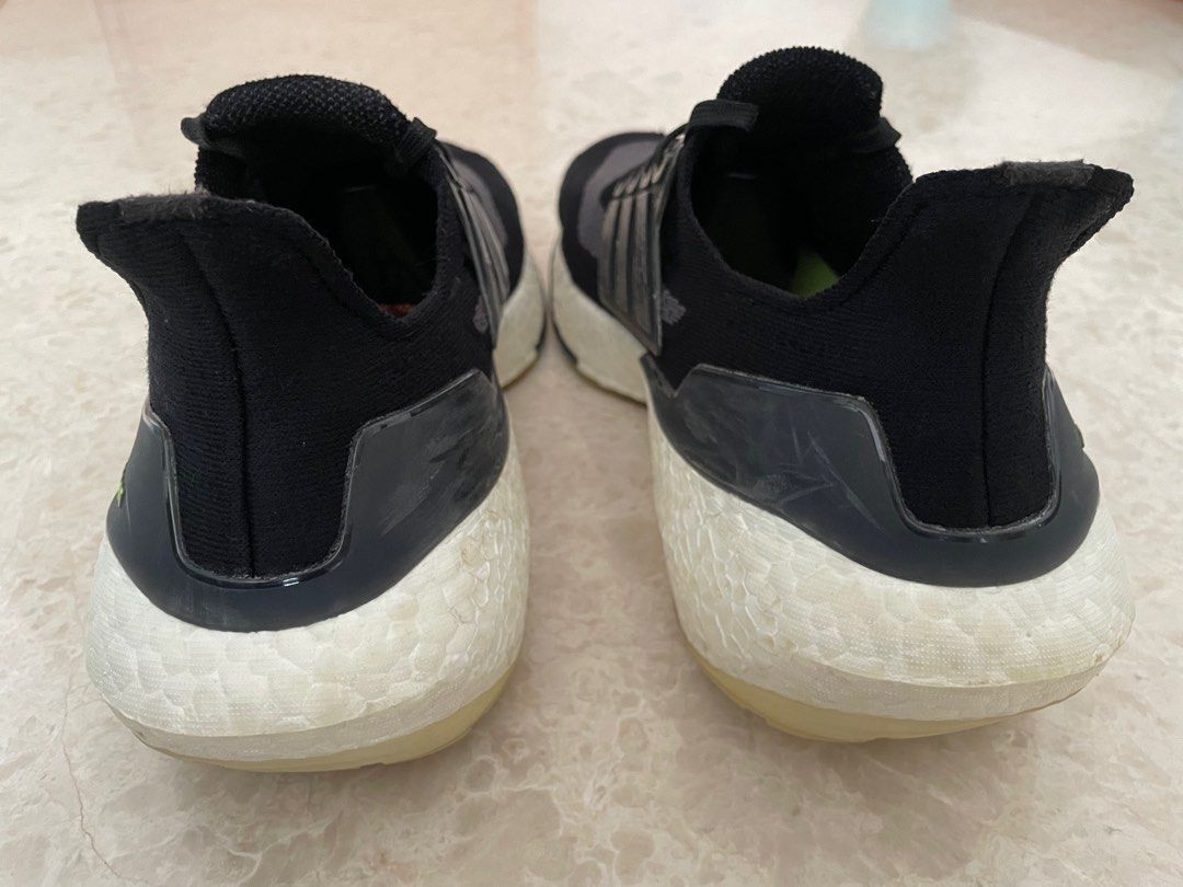 White ultra discount boost turning yellow