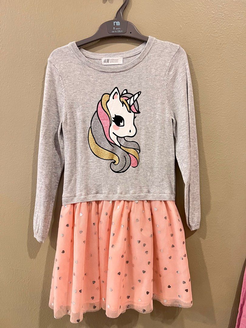 Age 4 6 yrs H M unicorn dress