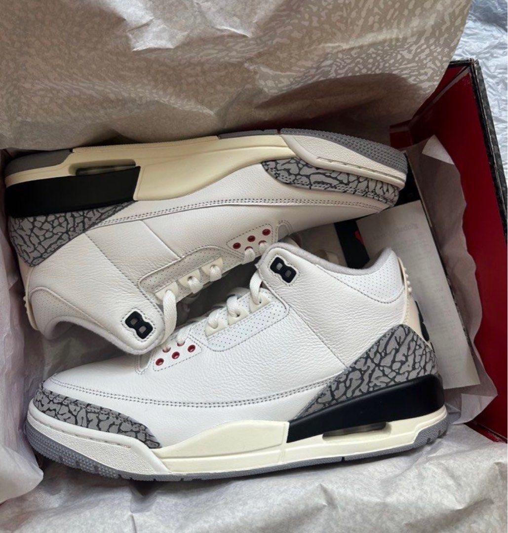 Air Jordan 3 “reimagined”, 男裝, 鞋, 波鞋- Carousell