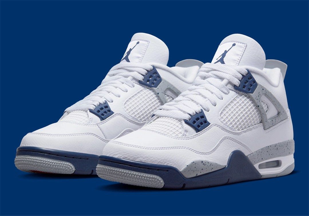 Air Jordan 4 'Military Navy' US11, Men's Fashion, Footwear, Sneakers on  Carousell