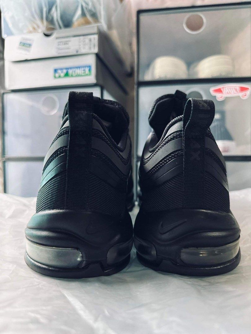 Air max 97 triple black outlet back