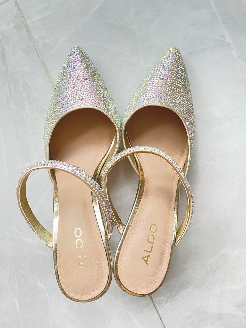 Aldo crystal shoes sale