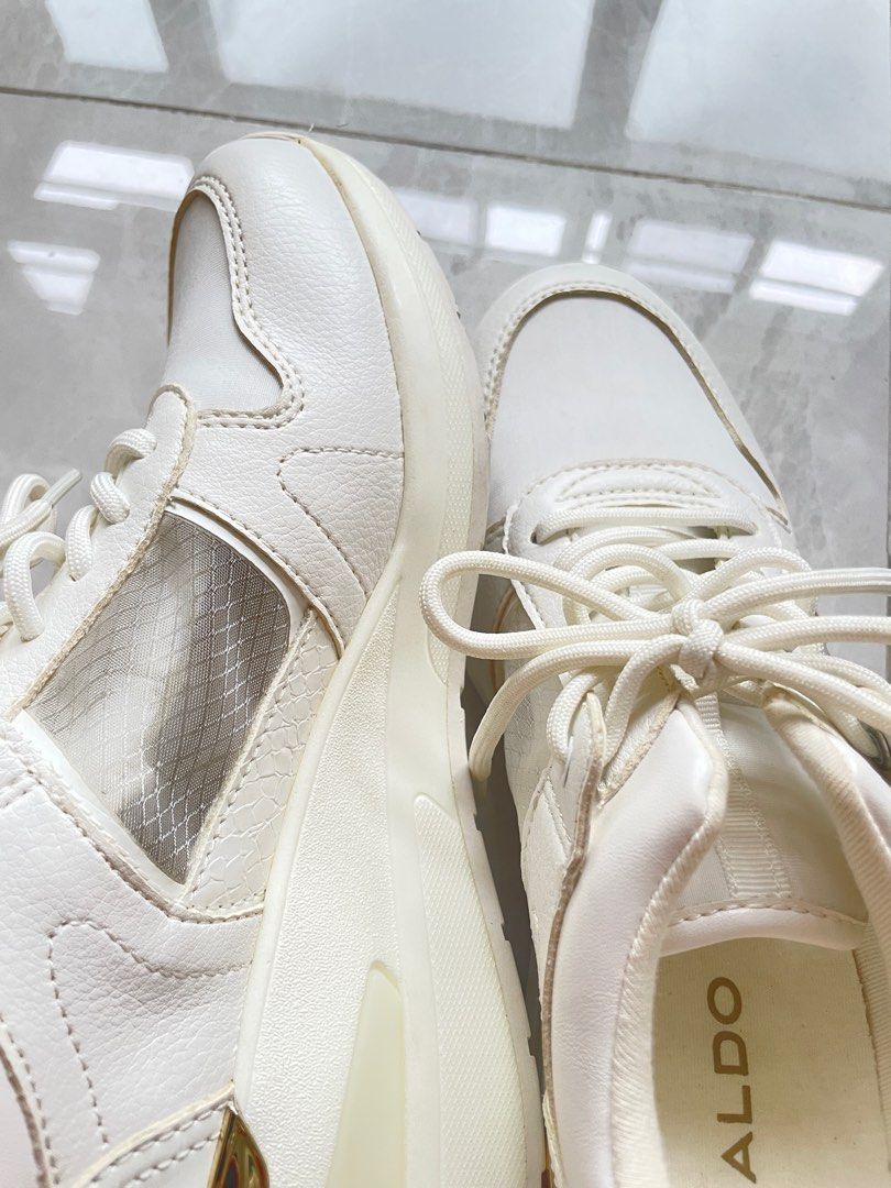Aldo shoes cheap white sneakers