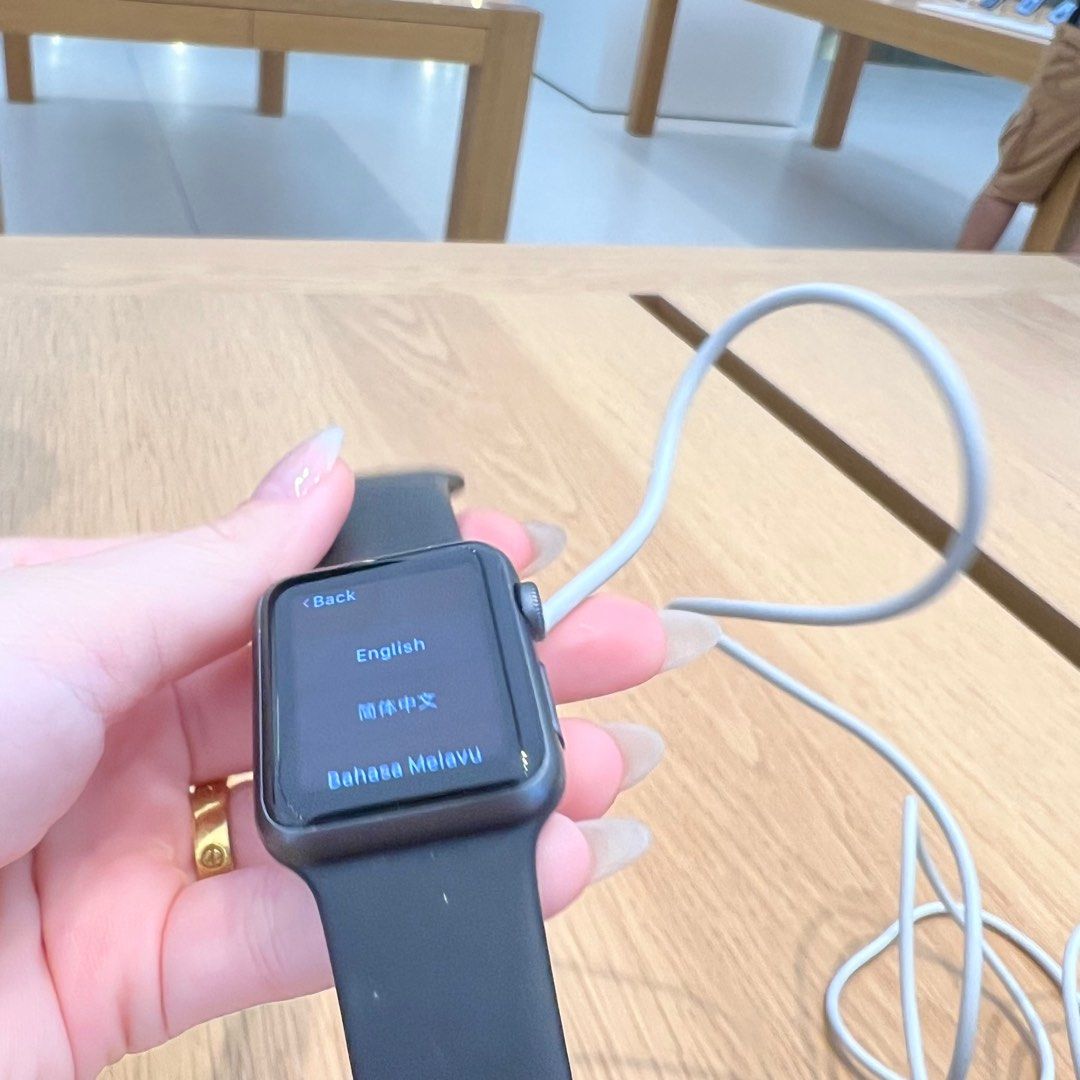 Iwatch series 3 space shop grey 42mm