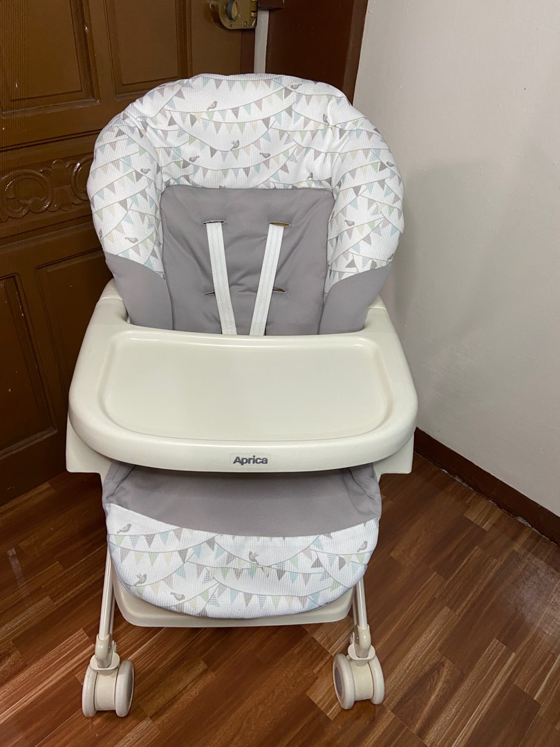 Aprica high low bed and chair multifunctional highchair on carousell