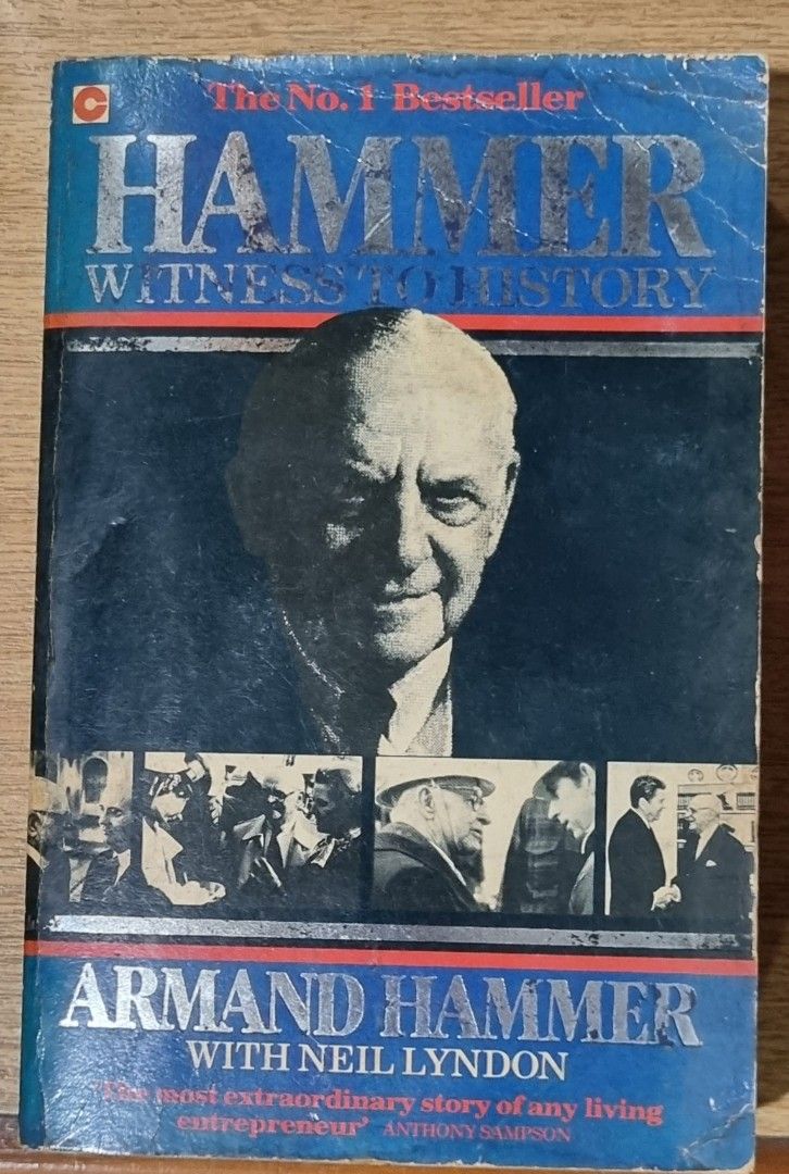 Armand Hammer Witness To History, Hobbies & Toys, Books & Magazines