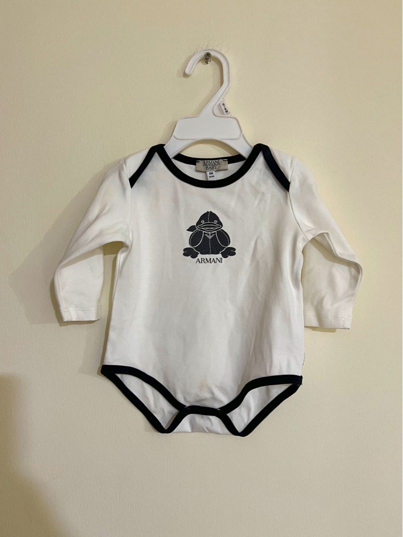 Armani baby hot sale bodysuit
