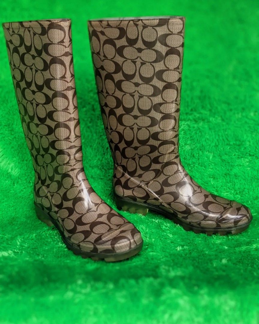Coach pixy sales rain boots