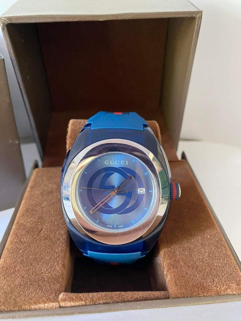 Mens gucci sales sync watch