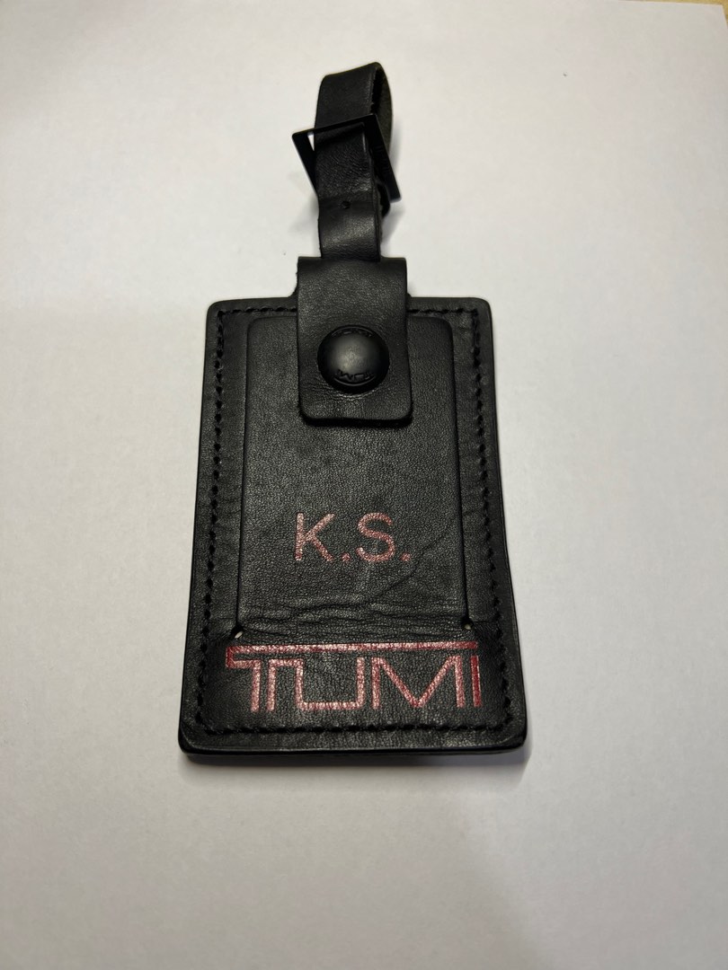 Tumi luggage deals id tag