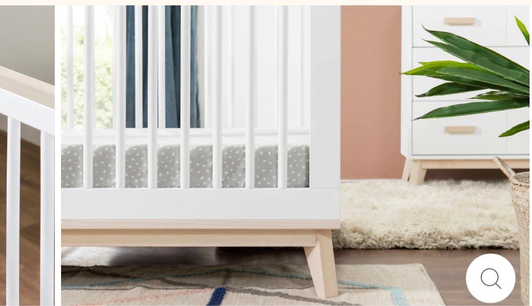 Babyletto Scoot 3in1 Convertible Crib with Toddler Bed Conversion Kit