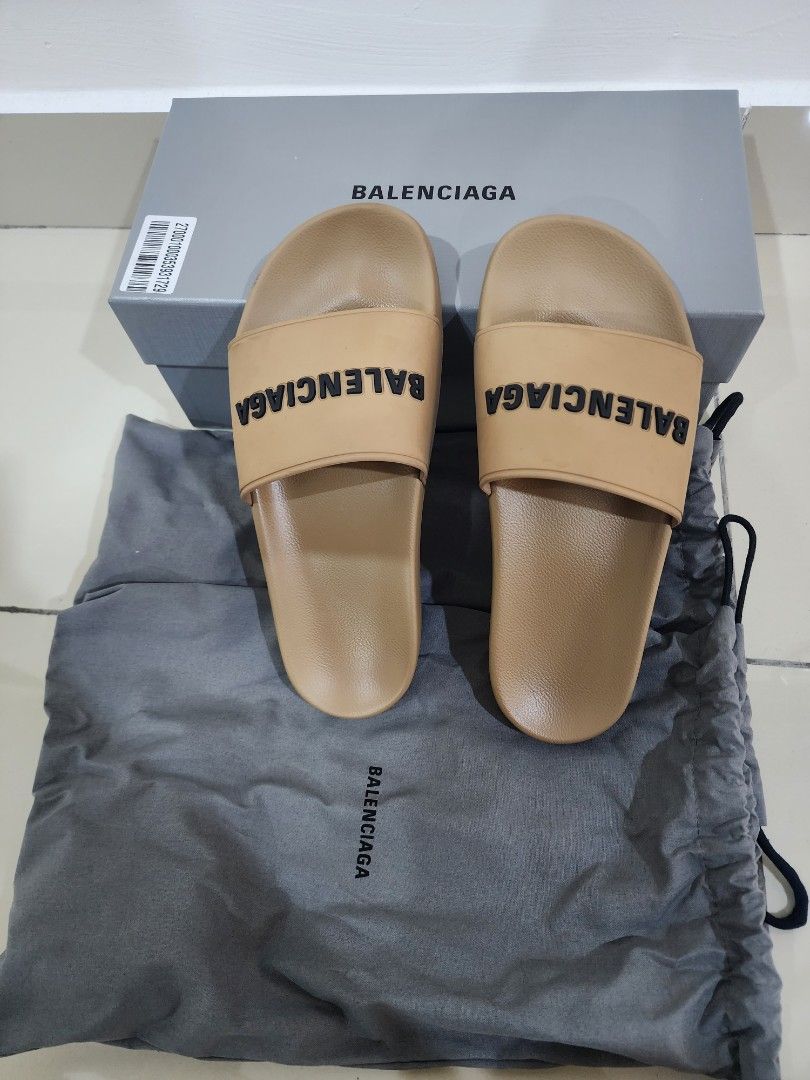 Balenciaga slides Luxury Sneakers Footwear on Carousell