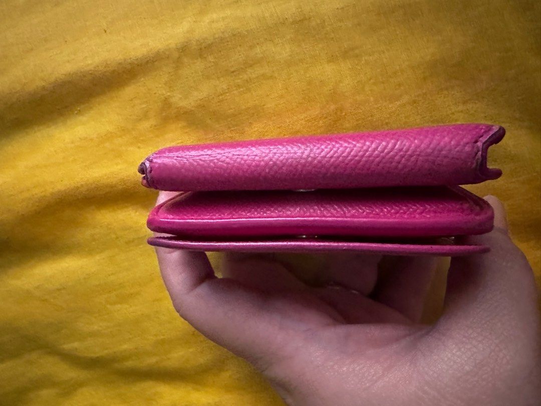balenciaga small wallet (Category: Luxury Bags & Wallets) located in Antipolo. Submitted by ambercs (Listing ID 1239179420, Image 3). Description: authentic balenciaga wallet can be csrd case too small compact wallet needs cleaning pipinng and gums are intact flaw: coin part may maliit na butas ( pwede naman lagyan ng small patch).