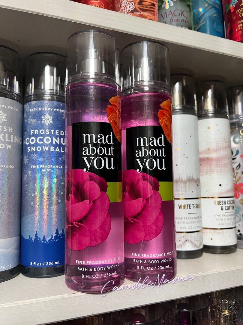 由 bathandbodyworks.hk (刊登 ID 1239209364,圖片 1) 提交,位於 Hong Kong 的 現貨包郵🔥BBW Mad About You 香水噴霧~Bath & Body Works Fragrance Mist 236mL (類別:健康及美容 - 香水&香體噴霧),說明:Bath and Body Work BBW Fine Fragrance Mist / 236ml Retired fragrance Bought from BBW store in US Fragrance: A love-struck pairing of soft peonies & black currant kissed with creamy vanilla musk Key notes: Black Currant, Bright Peony, Pink Jasmine, White Patchouli, Vanilla Musk Mad About You by
