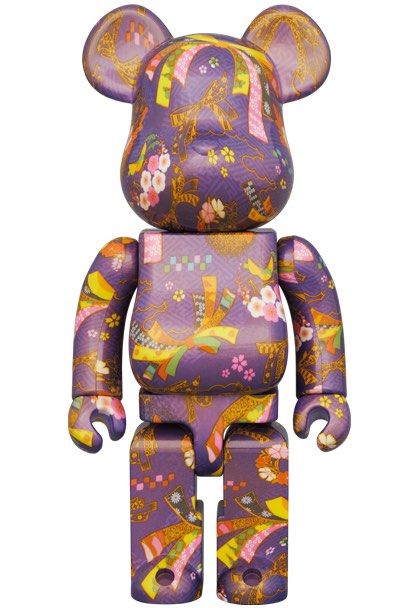 BEaRBRICK 千代紙弐100％ & 400％, 興趣及遊戲, 玩具& 遊戲類- Carousell