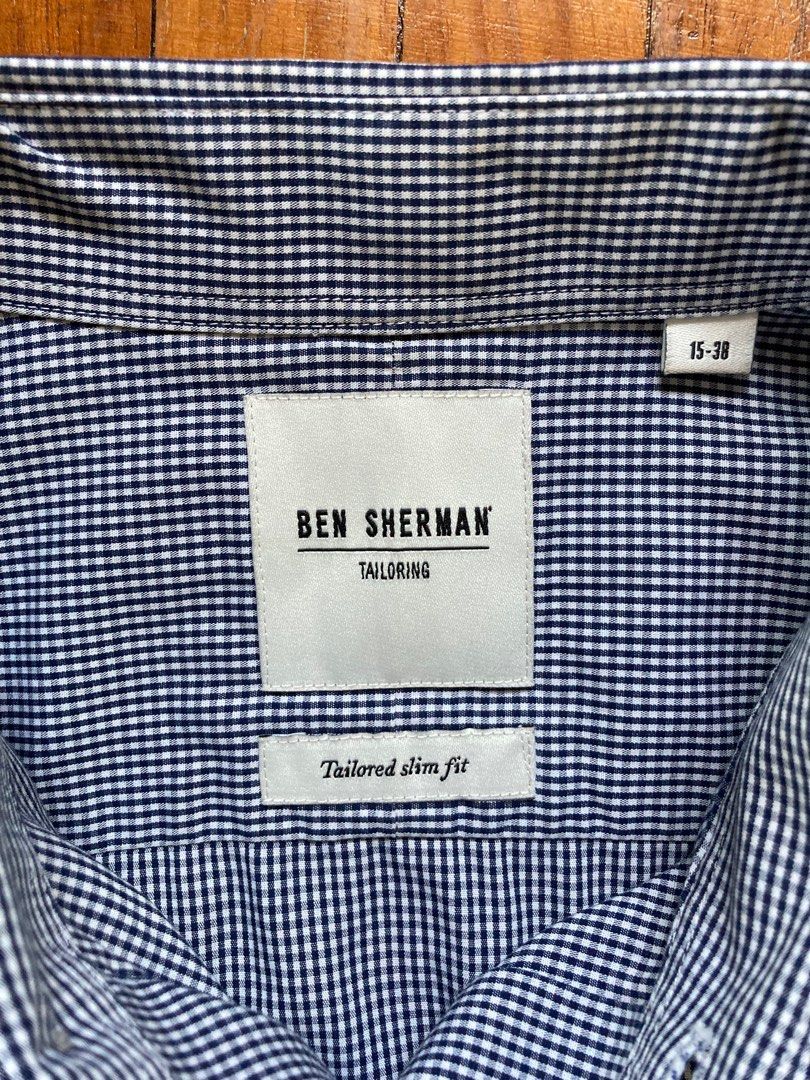 ben sherman tailored skinny fit shirt