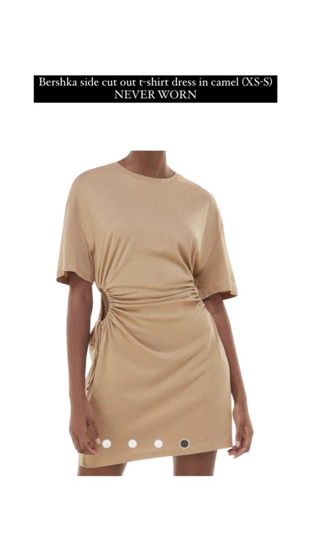 Bershka t shirt online dress